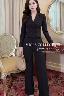 MIDNIGHT ONYX VEST SET – MODERN POWER SUITING | MDU5640