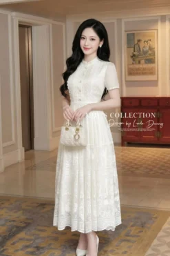 SNOW LACE ELEGANCE – PREMIUM REN & TƠ HÀN | MDU4538