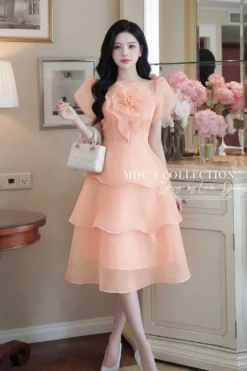 PEACH DEW DROP MAXI – PREMIUM TƠ KÍNH | MDU4668